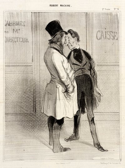 Well! My Dear Director by Honoré Daumier